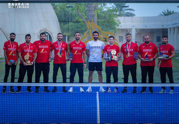 Victorious Padel team