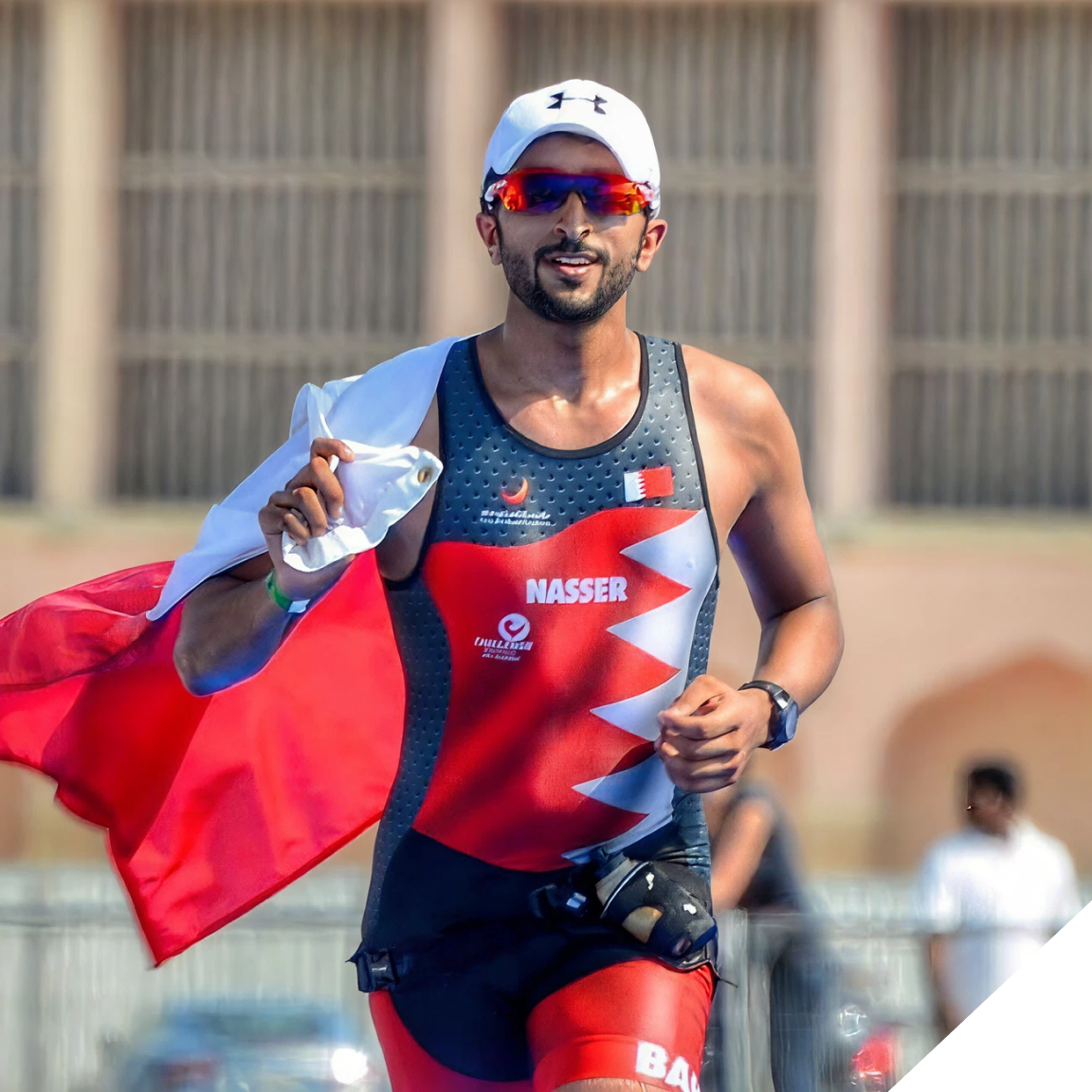 HH Sheikh Nasser triathlon